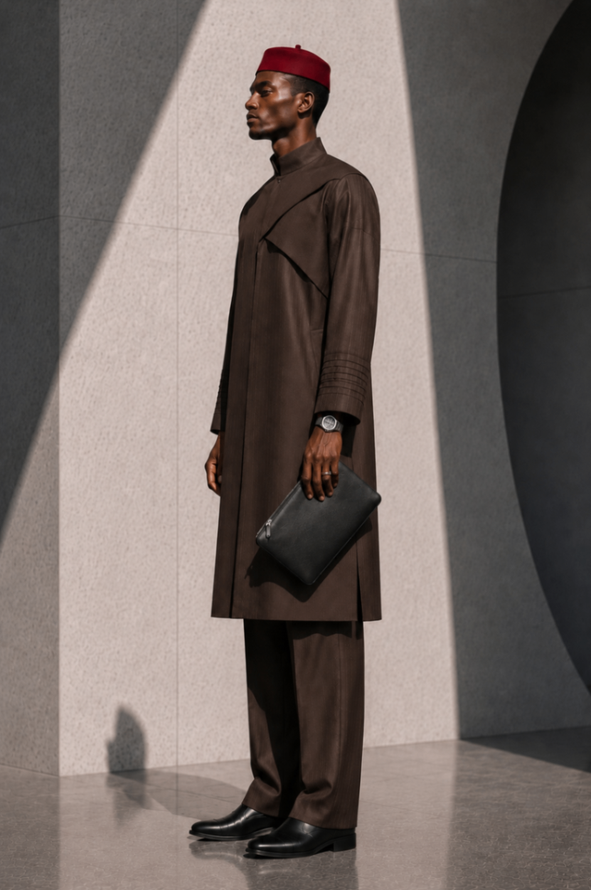 EZE NDI IGBO — Chocolate Brown Side View